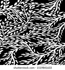 Abstract background. Grunge brush pattern. Texture. Vector.