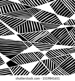 Abstract background. Grunge brush pattern. Texture. Vector.