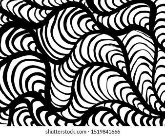 Abstract background. Grunge brush pattern. Texture. Vector.