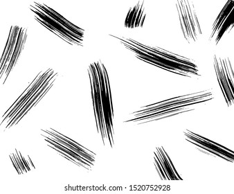 Abstract background. Grunge brush pattern. Texture. Vector.