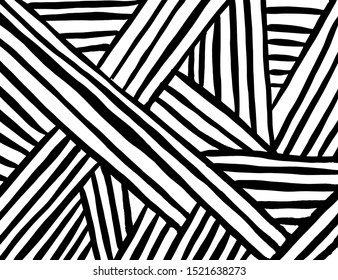 Abstract background. Grunge brush pattern. Texture. Vector.