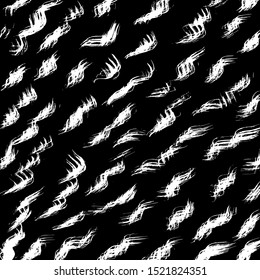 Abstract background. Grunge brush pattern. Texture. Vector.