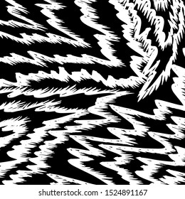 Abstract background. Grunge brush pattern. Texture. Vector.