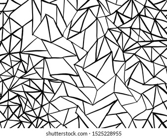 Abstract background. Grunge brush pattern. Texture. Vector.