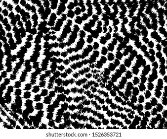 Abstract background. Grunge brush pattern. Texture. Vector.