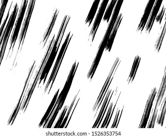 Abstract background. Grunge brush pattern. Texture. Vector.