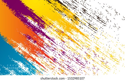 Abstract background with grunge brush for your design project. Art design for business brochure cover design. Vector illustration for background, banner, poster, flyer template. 