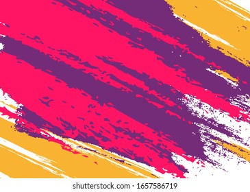Abstract background with grunge brush for your design project. Art design for business brochure cover design. Vector illustration for background, banner, poster, flyer template. Happy Holi background