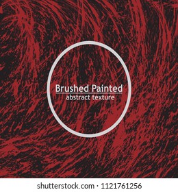 Abstract background grunge brushed painted red color