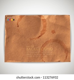 abstract background with grunge cardboard texture