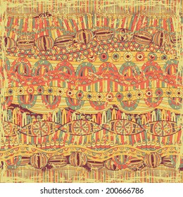 Abstract background. Grunge design. Decorative ribbons    