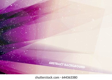 abstract background with grunge effect. vector creative abstraction over paper texture. festive presentation banner, vintage wallpaper, business card layout. grungy poster design