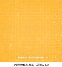 abstract background with grunge effect. vector creative abstraction, paper texture. presentation banner, modern wallpaper. yellow card layout