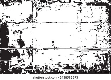 Abstract Background in grunge frame