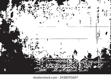 Abstract Background in grunge frame