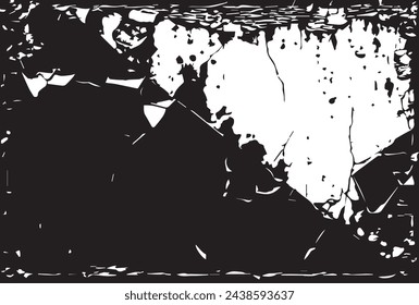 Abstract Background in grunge frame