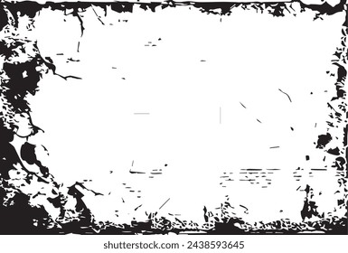 Abstract Background in grunge frame