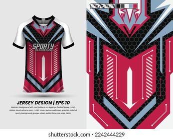 Abstract background with grunge pattern, ready to print, sublimation design, soccer jersey design