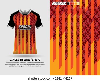 Abstract background with grunge pattern, ready to print, sublimation design, soccer jersey design