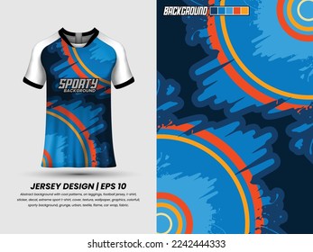 Abstract background with grunge pattern, ready to print, sublimation design, soccer jersey design