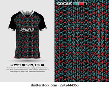 Abstract background with grunge pattern, ready to print, sublimation design, soccer jersey design