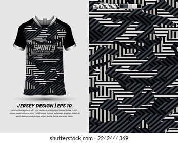 Abstract background with grunge pattern, ready to print, sublimation design, soccer jersey design