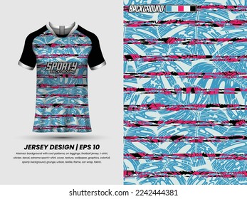 Abstract background with grunge pattern, ready to print, sublimation design, soccer jersey design