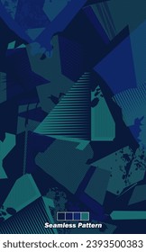 Abstract background with grunge pattern ready to print sublimation design seamless design