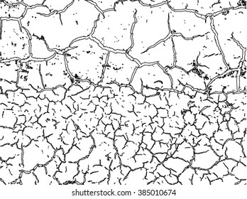 Abstract background grunge style, The cracks texture,, vector illustration