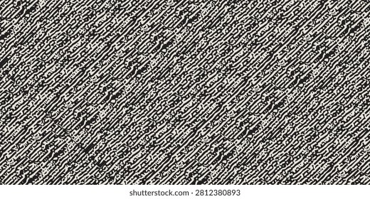 Abstract background in grunge style with grass motif and worn texture, dirty stained.