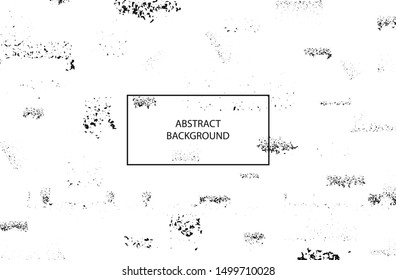 Abstract background grunge texture. Brush shape paint ink color black and white