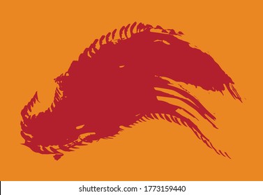 Fondo abstracto, textura gruesa, trazos de pincel. Ilustraciones dibujadas a mano. Se puede usar para publicidad, banners, tarjetas, portada de libros, folletos, decoración, afiches, plantillas de cabecera web, etc.