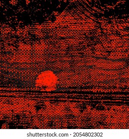 Resumen Fondo Grunge Textura Vintage Fondo gráfico