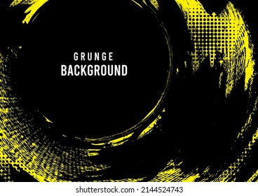 Abstract background grunge yellow and black. grunge, texture, background, design