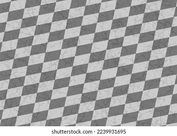 Abstract background with grungy checkered flag pattern