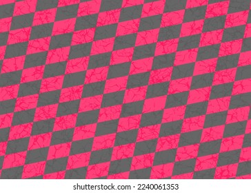 Abstract background with grungy checkered flag pattern