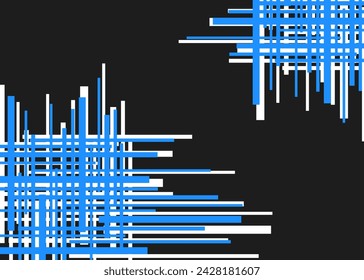 Abstract background with grungy lines and with some copy space area