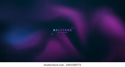 abstract background half tone gradient retro design Vector illustration