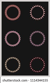 abstract background, halftone circle shaped.