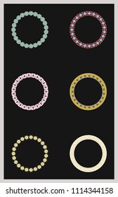 abstract background, halftone circle shaped.