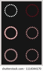 abstract background, halftone circle shaped.