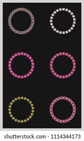 abstract background, halftone circle shaped.