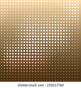 Abstract background. Halftone dots background. Disco lights. Vector illustration.