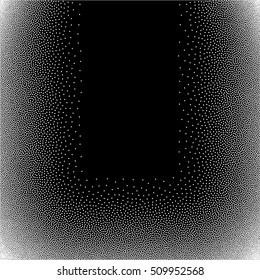 Abstract background of halftone dots. Vector grunge texture. 