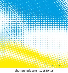 abstract background halftone effect