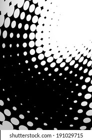 abstract background with halftone effect