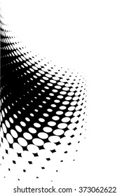 abstract background with halftone effect