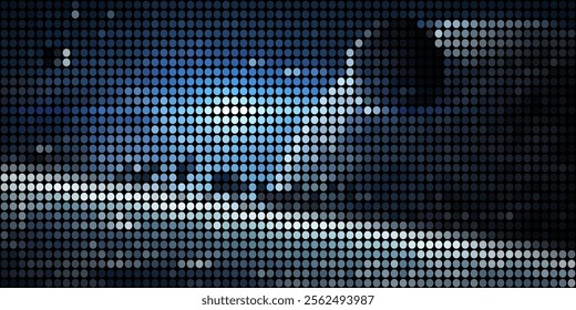 abstract background with halftone effect with circle with light effect as background for web brochure photo card etc.