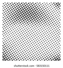 Abstract background with halftone effect, monochrome colors