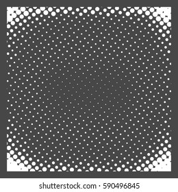 Abstract background with halftone effect, monochrome colors
